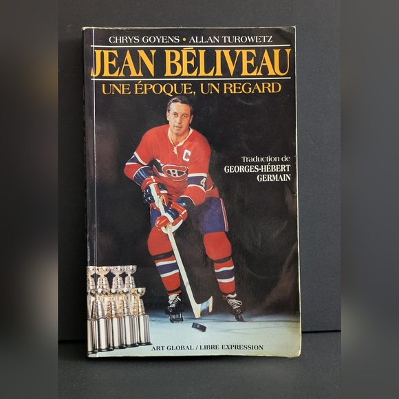 Jean Beliveau French Language Used Book Paperback NHL Hockey Sports - Picture 14 of 14